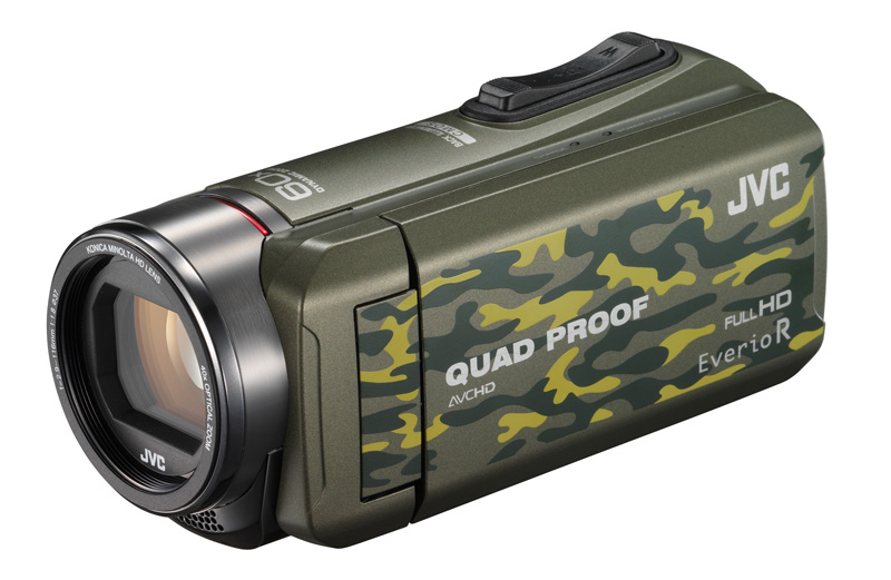 GZ-R480-A ネイビーブルー JVC Everio R 防水 防塵 - ビデオカメラ