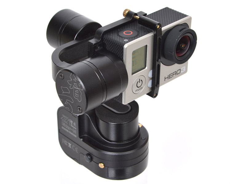 gopro hero4専用 スタビライザー 動画 3軸の32bit電子制御で手ブレ低減、充電もできるGoPro