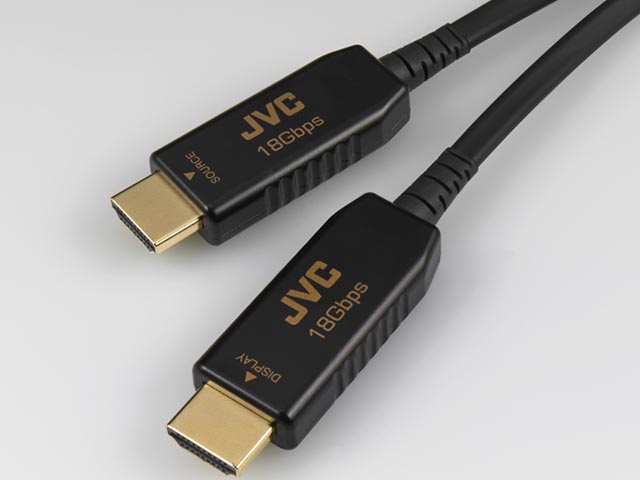 レーザー光採用で20万円/20mの“フルスペック4K”HDMIケーブル。JVC