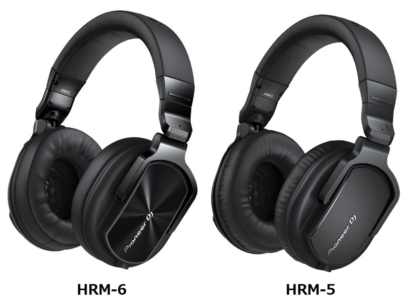 Pioneer DJの新モニターヘッドフォン。40kHz対応のHRM-6、12,000円の