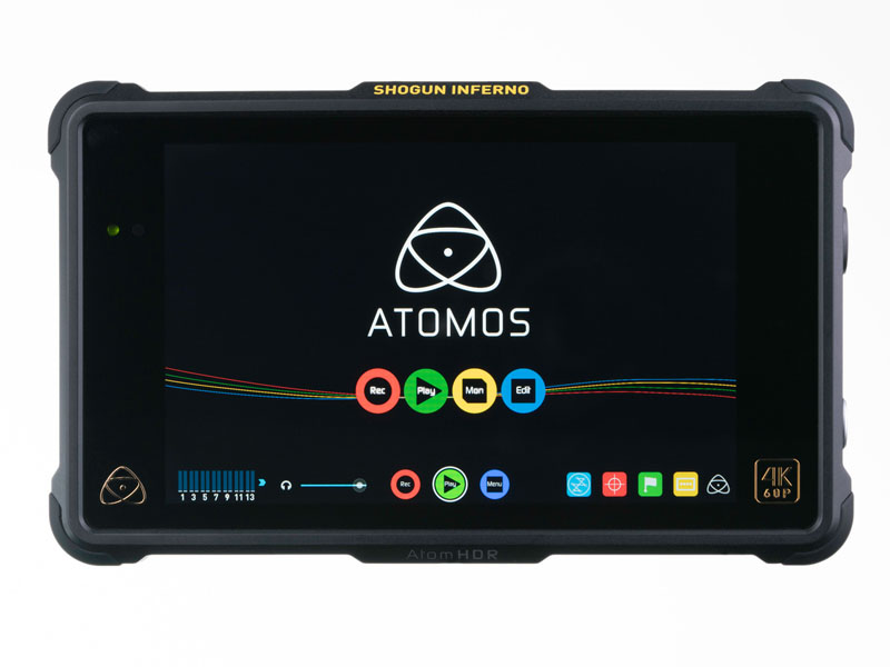 ATOMOS、4K/60p録画対応モニタ一体型レコーダ最上位「SHOGUN INFERNO 