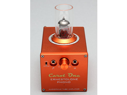 Carot One、レコードも接続できる真空管プリメイン「ERNESTOLONE PHONO