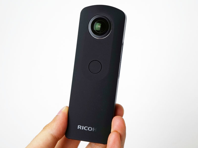 RICOH THETA S用Androidアプリ、ヘッドマウントディスプレイで動画VRに