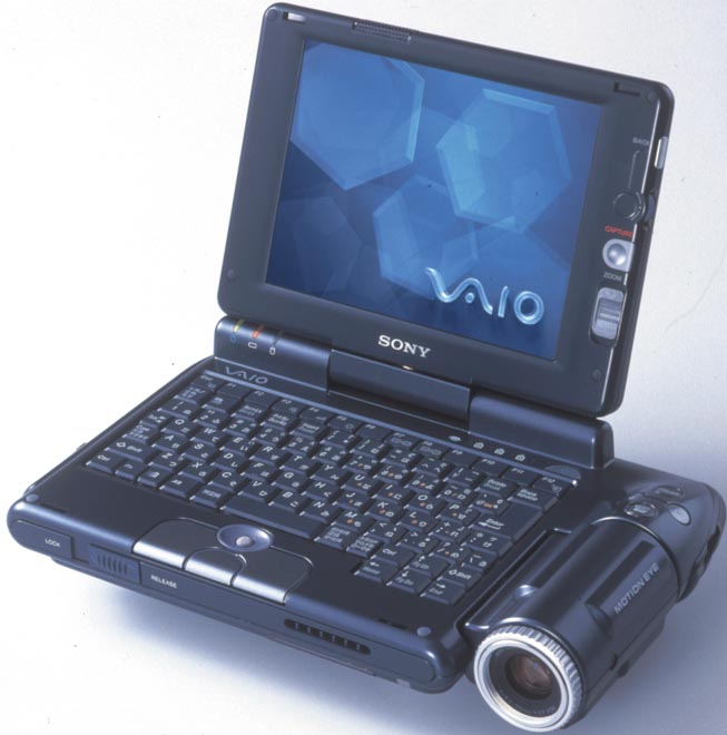 ソニー、カメラ付きノート「VAIO GT」にWindows 2000モデル