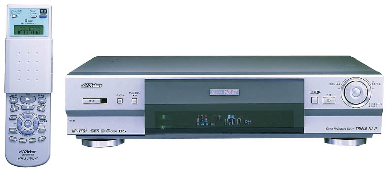 ビクター、編集機能を強化したBS内蔵S-VHSビデオデッキ