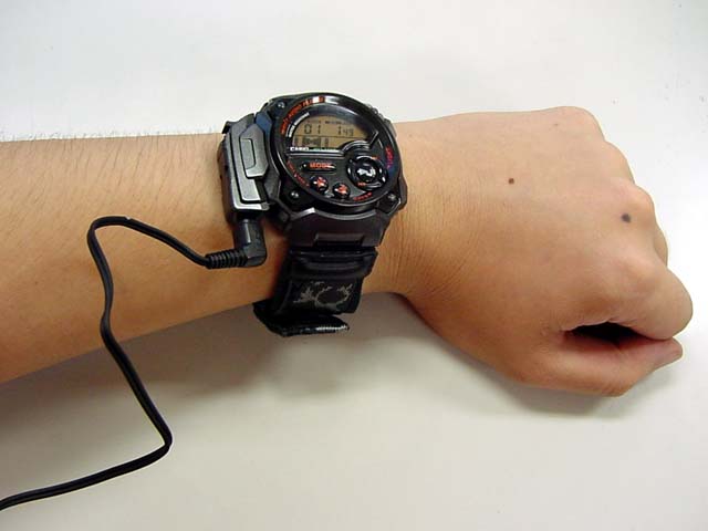 CASIO MP3 腕時計 - 腕時計(デジタル)