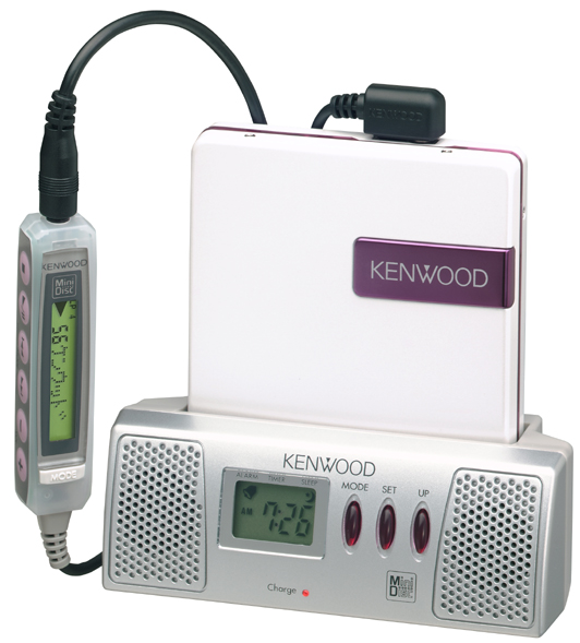 KENWOOD ポータブル MDプレイヤー サンリオ キキ ララ-