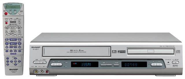 テレビ/映像機器 その他 シャープ、DVDとVHS一体型デッキをマイナーチェンジ