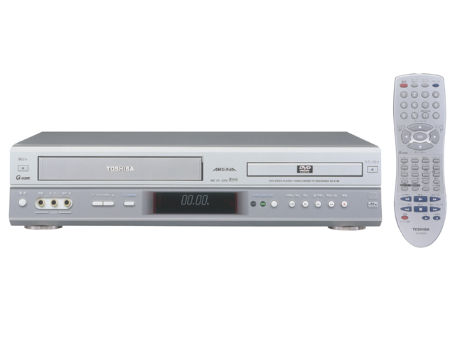 東芝、コンポーネント出力搭載DVDとVHS一体型デッキ