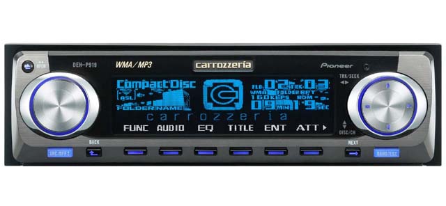 パイオニア、WMA/MP3対応など「カロッツェリア」の新機種7製品