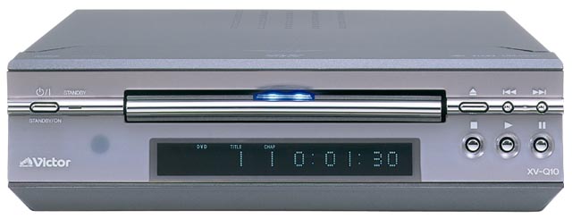 ビクター、A4サイズ大のMP3対応DVDプレーヤー