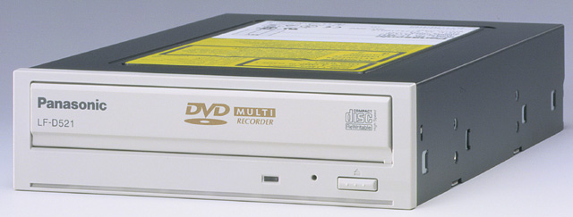 松下、DVD MultiドライブLF-D521/D560JDをアップデート