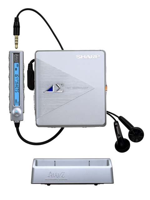 購入価格  MD-DS77 1ビットデジタルアンプ MDプレーヤー Auvi SHARP ポータブルプレーヤー