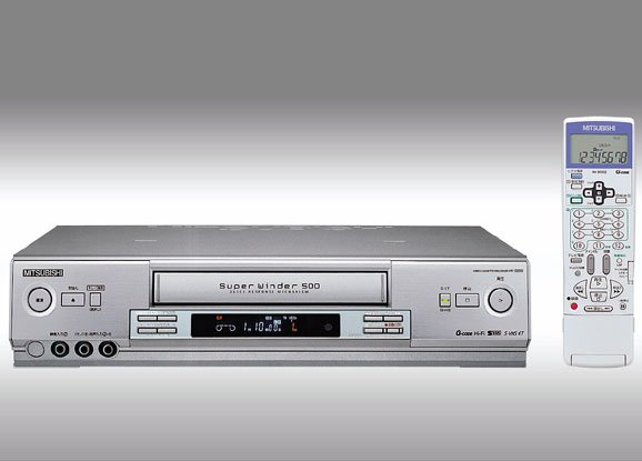 三菱電機 】S-VHSビデオデッキ HV-S550 S-VHS ET機能搭載機 | www.irai 