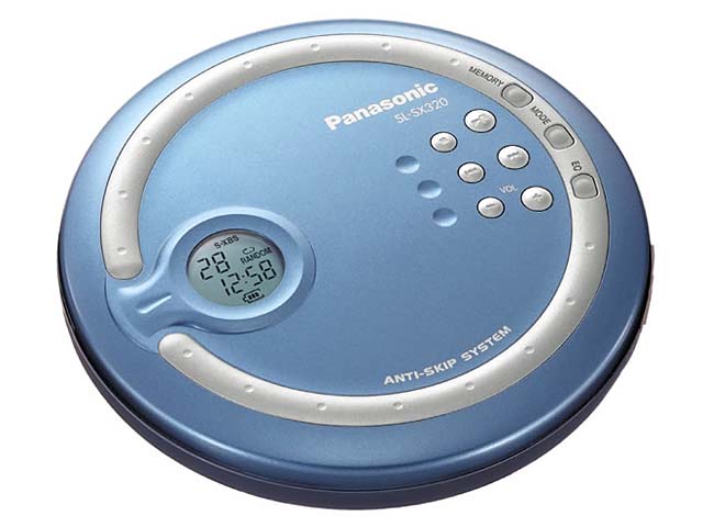 正規販売店】 Panasonic SL-SX320-SポータブルCDプレイヤー