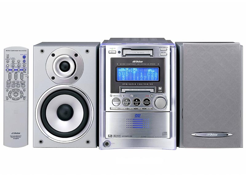 Victor ビクター JVC UX-W7DVD-M マイクロコンポーネントMDシステム