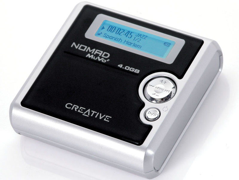 オーディオ機器Creative NOMAD MuVo2 4GB