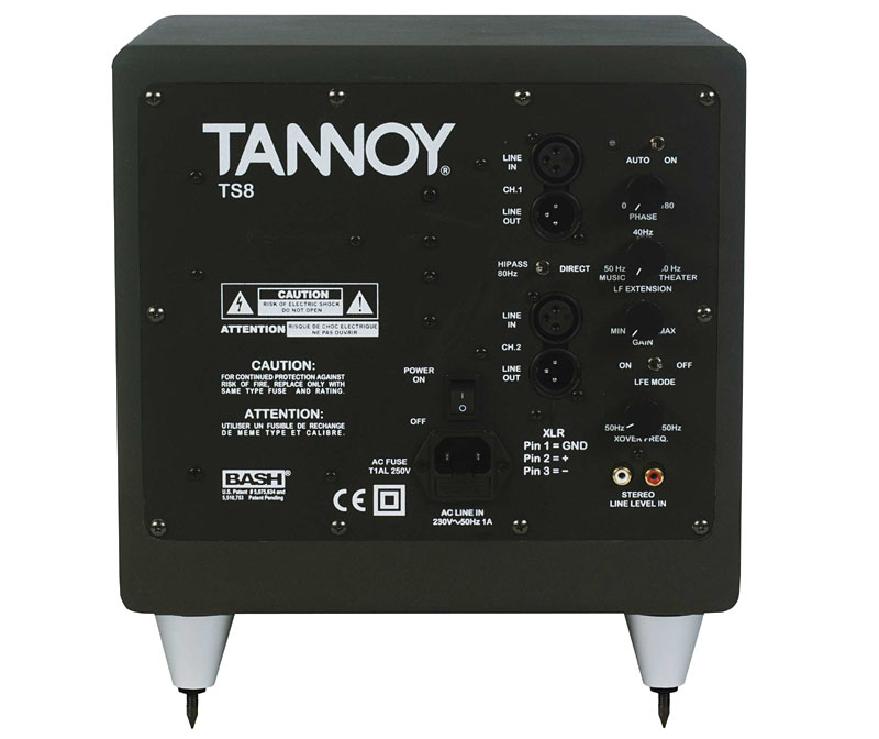 ティアック、デジタルアンプ採用TANNOY製サブウーファ