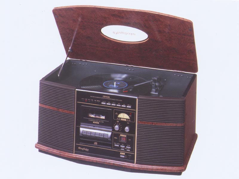 デノン、レコード/CD/カセット/ラジオ一体の「音聴箱」新モデル