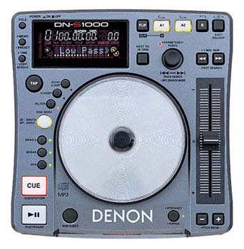 デノン、MP3対応の小型DJ用CDプレーヤー