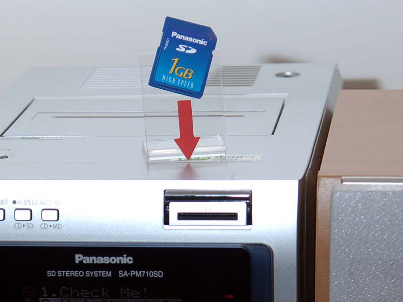 パナソニック　オーディオ　SDカード CD MD カセットテープ　コンポ