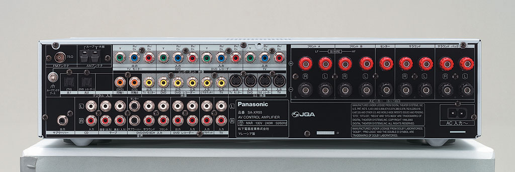 Panasonic SA-XR55 アンプ - アンプ