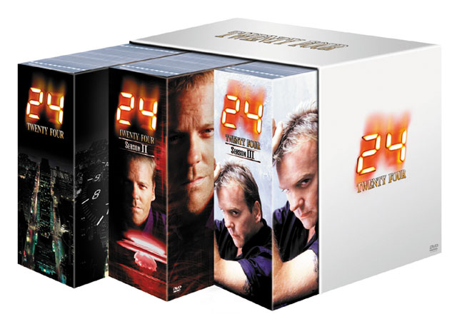 FOX、DVD「24 -TWENTY FOUR-」のトリロジーBOXを発売 FOX、DVD「24 -TWENTY FOUR-」のトリロジーBOXを発売