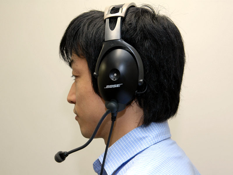 BOSE 航空機ヘッドホン-