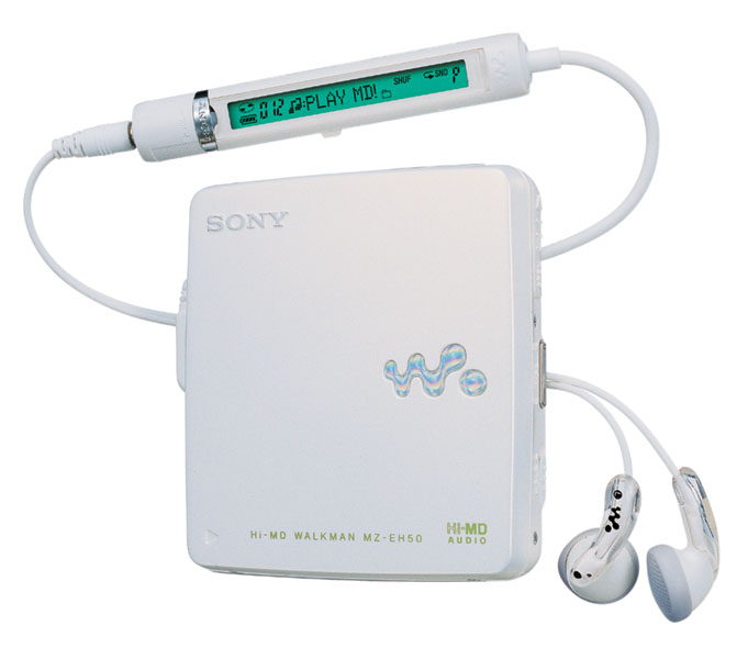 SONY ソニー MZ-EH70 B MDウォークマン グリーン充電器