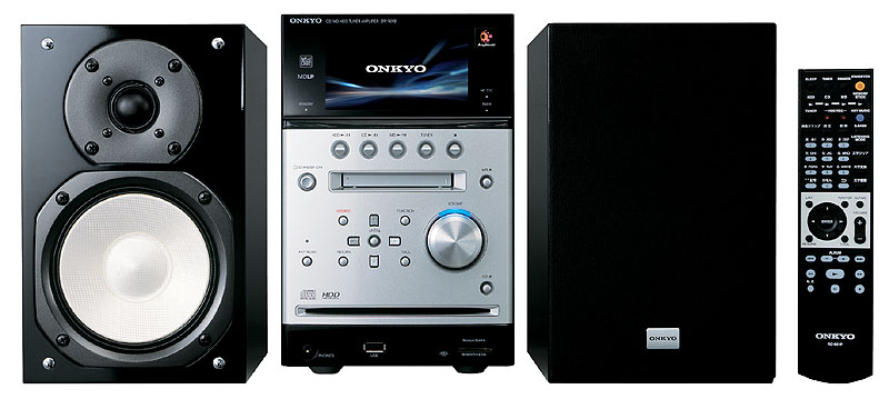 ONKYO BR-NX8 CD MD HDD コンポ - スピーカー