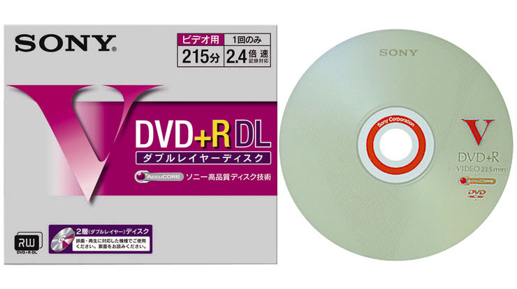 ソニー、音質にこだわった録画用DVD-R「音匠」など