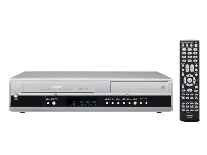 東芝 D-BW500 リモコン ビデオ TOSHIBA ☆VHS一体型HDDu0026BD/DVDレコーダーVHS⇔DVD⇔HDDダビング - 映像機器