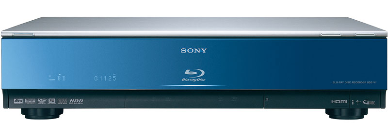 ソニー、Wチューナ/500GB HDD搭載のBlu-rayレコーダ
