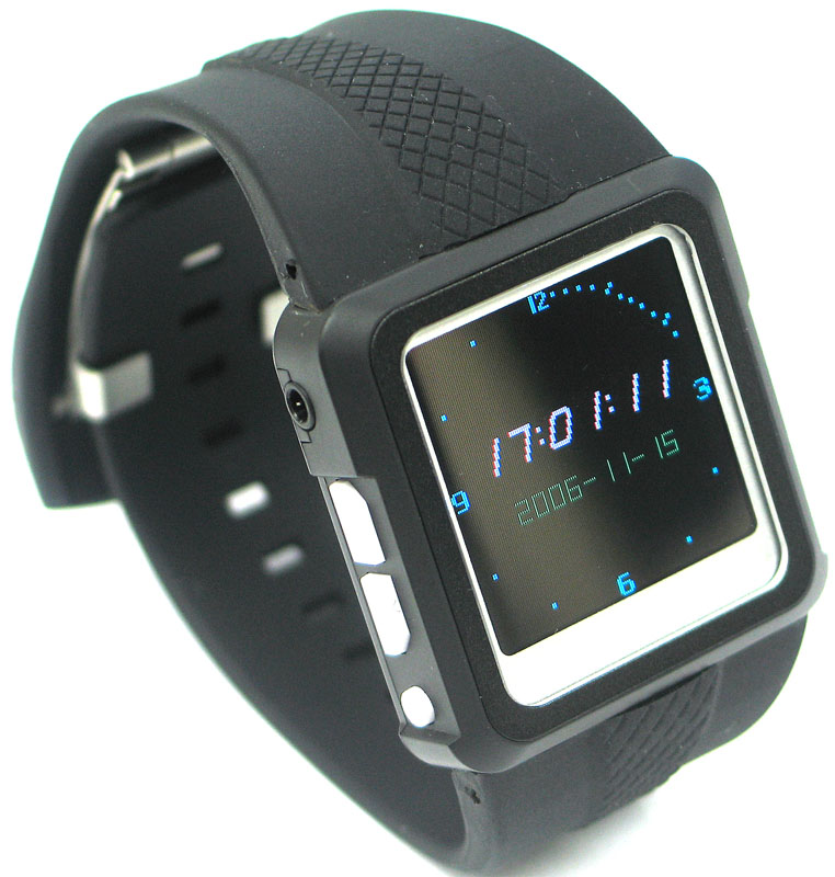 サンコー、ビデオやMP3再生機能搭載の腕時計