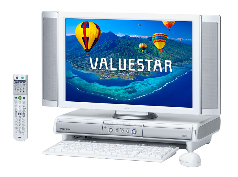 NEC、コンパクトな液晶一体型PC「VALUESTAR N」など