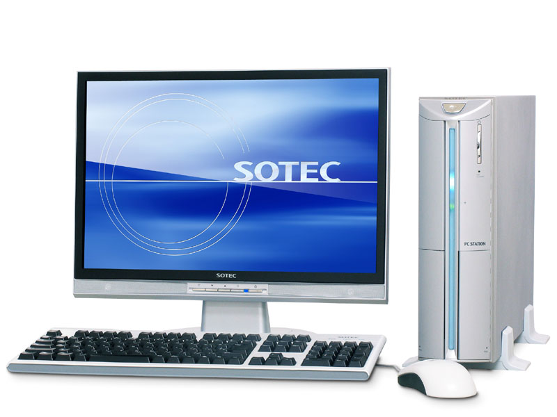 ジャンク品 SOTEC PC STATION DS パソコン デスクトップ - タブレット
