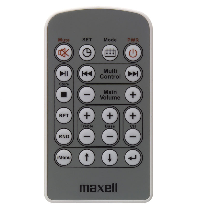ー品販売 maxell コンパクトスピーカー MXSP-U50WH 白