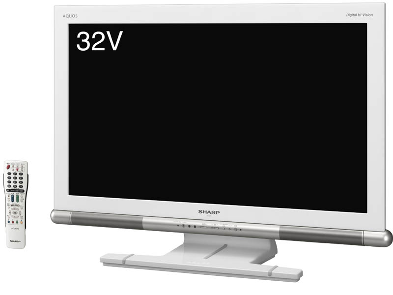 シャープ、22/26/32型のフルHD液晶テレビ「AQUOS」