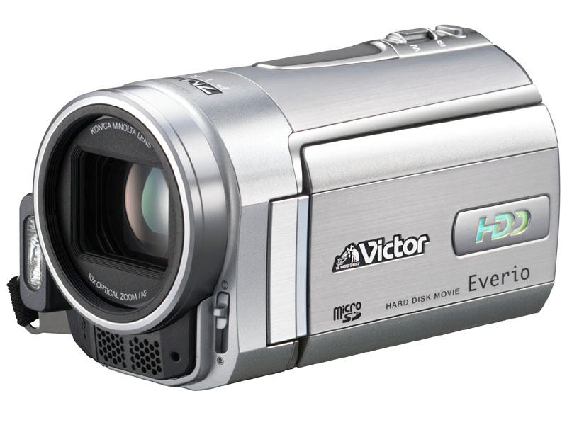 ビクター、738万画素CCD搭載ムービーカメラ「Everio」