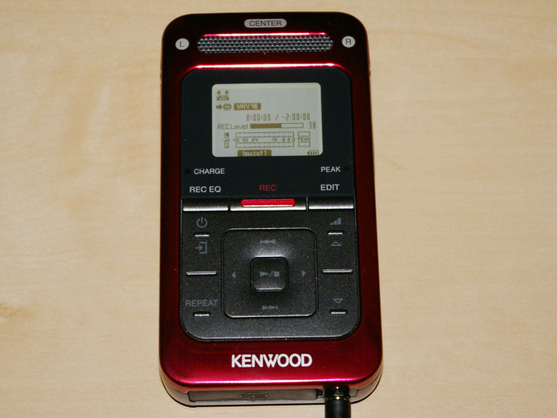 KENWOOD MGR-A7-B SDカードスロット/2GBメモリー搭載デジタルPCM