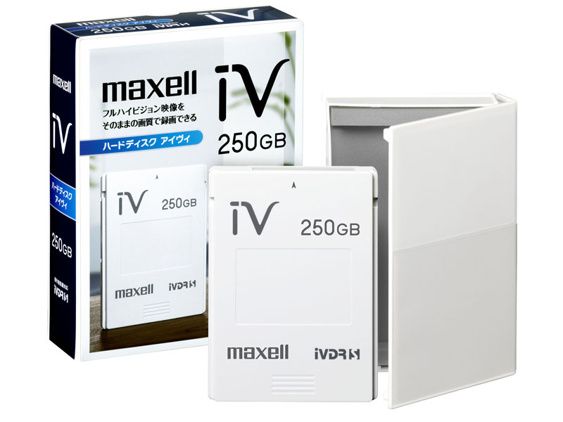 Maxell マクセル iVDR-S アイヴィ ハードディスク iV 250GB-