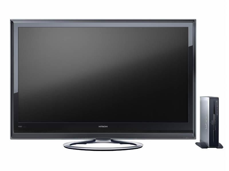 日立 Wooo UT42-XP800 テレビ モニター 42インチ 黒 - テレビ