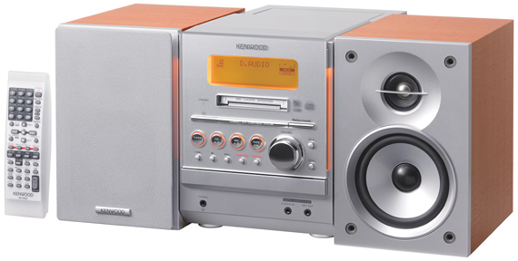 CD/MDコンポ(KENWOOD)-