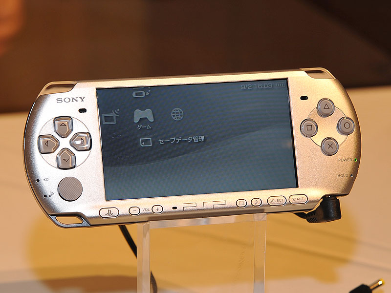 新型PSP「PSP-3000」は19,800円で10月16日発売