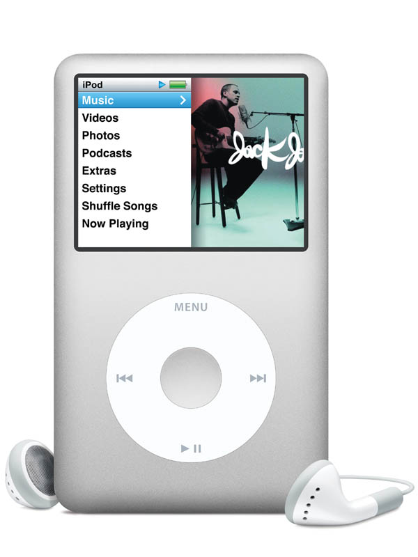 発売日2008年アップル　iPod　本体　クラシック　120GB　黒