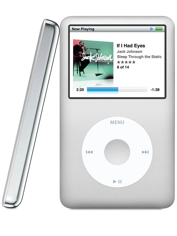 希少iPod classic 80gb mb029中古 - ポータブルプレーヤー