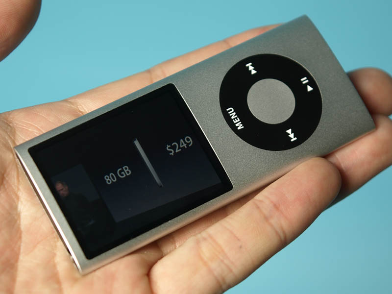 アップル、第4世代iPod nanoの4GBモデルを一部で限定発売