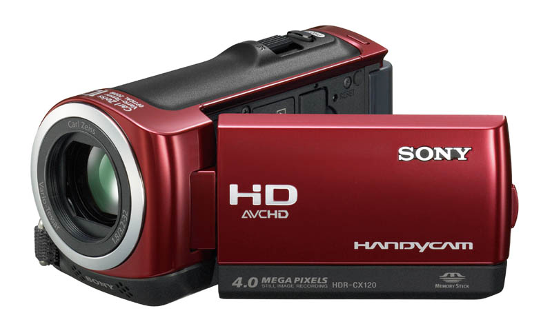 人気定番得価SONY HDR-CX120(B) ハンディカム　メモリースティック二枚付き アクションカメラ・ウェアラブルカメラ