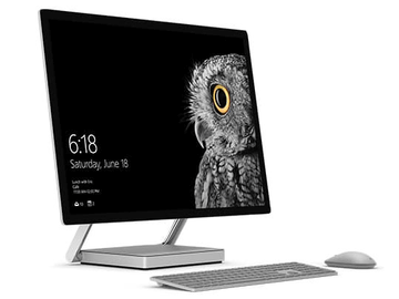 Microsoft 4 5k液晶を倒してペン入力できるクリエイター用一体型pc Surface Studio Av Watch