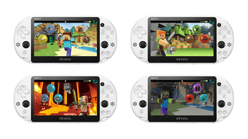 Minecraftデザインのplaystation Vita ゲームやdlコンテンツ13種類もセット Av Watch